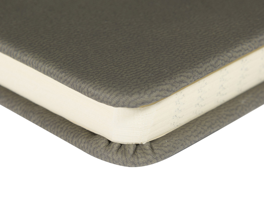 Ежедневник недатированный А5 Megapolis Velvet New, серый-1