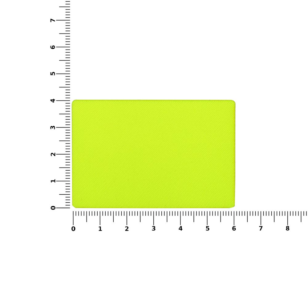 Наклейка тканевая Lunga, L, желтый неон-1