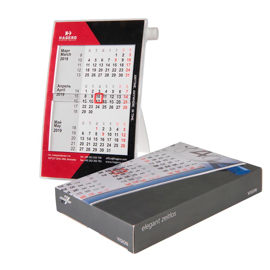 Календарь настольный, календарная сетка на 2023 - 2024 г., белый-6