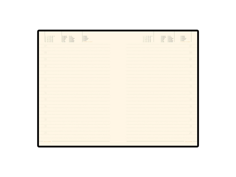 Ежедневник А5 недатированный Trend, красный-1