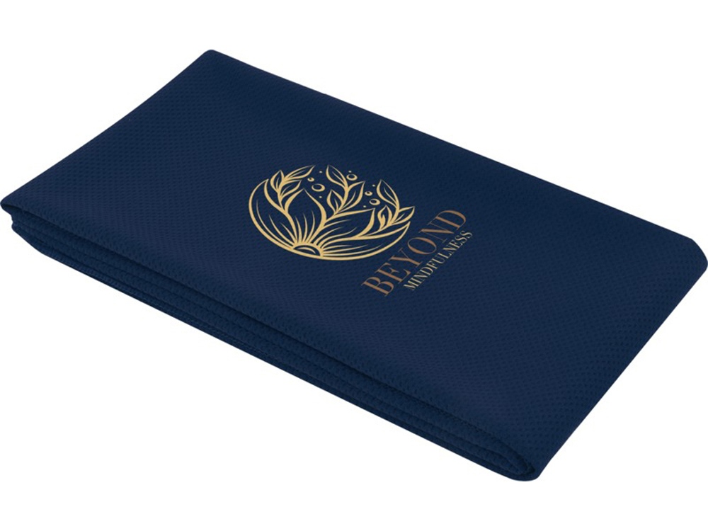 Althea спортивное полотенце 50х100 см - Синий нэйви-3