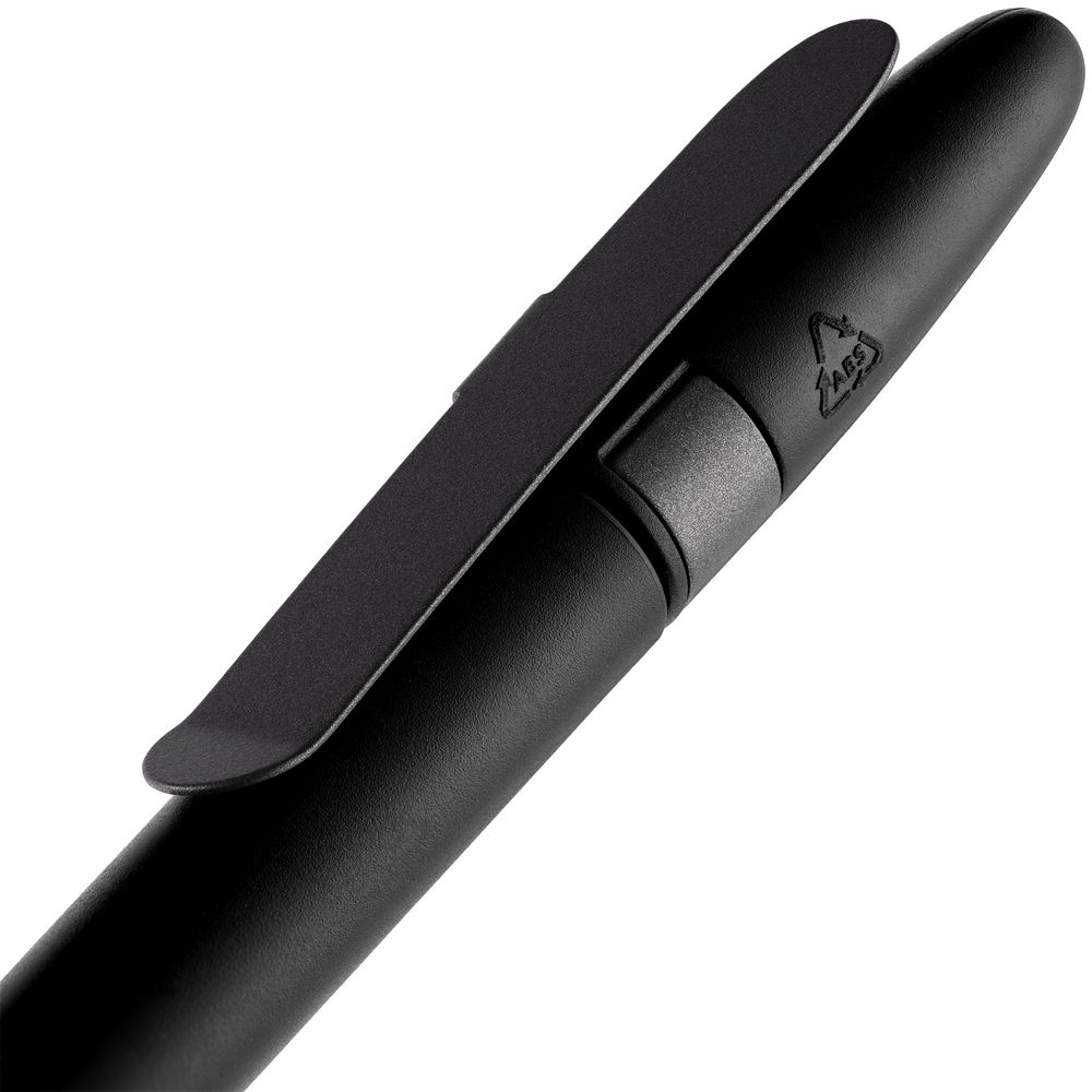 Ручка шариковая Prodir DS5 TSM Metal Clip, черная-4