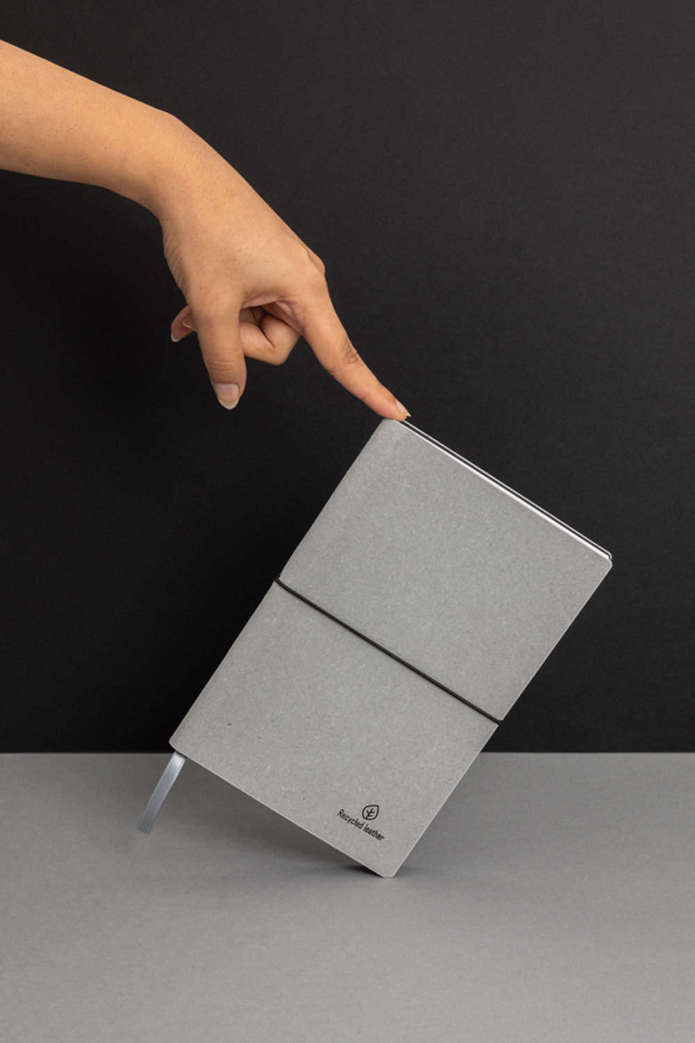 Блокнот из переработанной кожи, А5-7