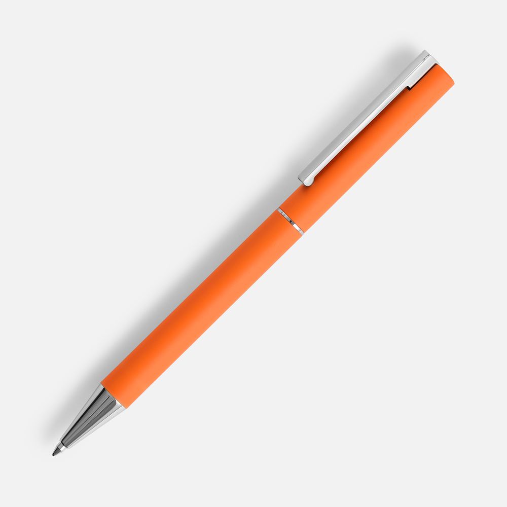 Ручка шариковая Blade Soft Touch, оранжевая-0