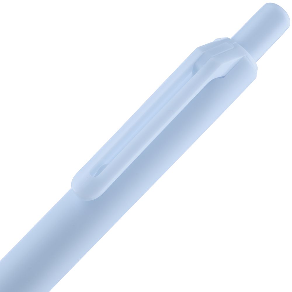 Ручка шариковая Cursive Soft Touch, голубая-3