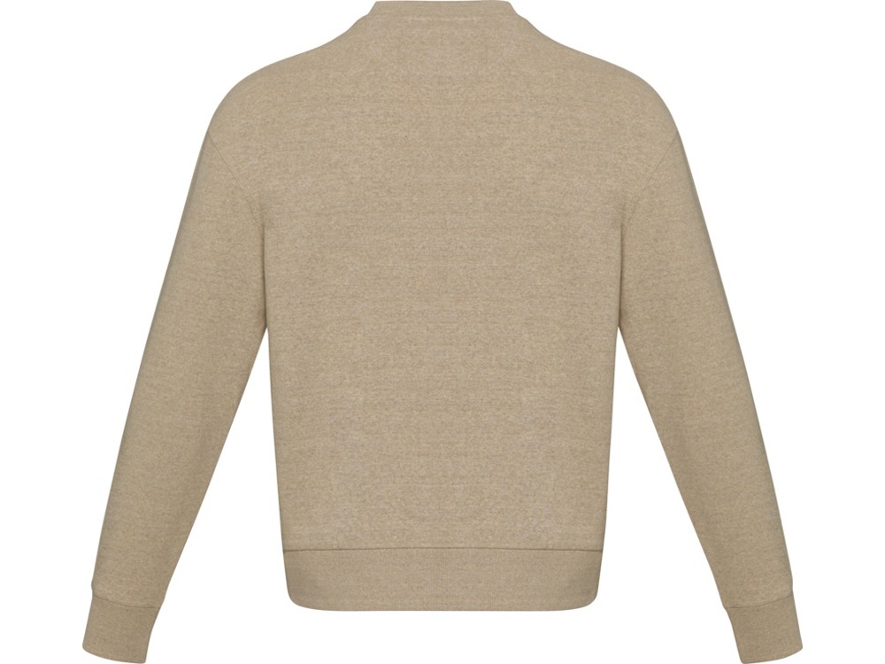 Jet унисекс Aware™ свитер с круглым вырезом из переработанных материалов - Oatmeal-2