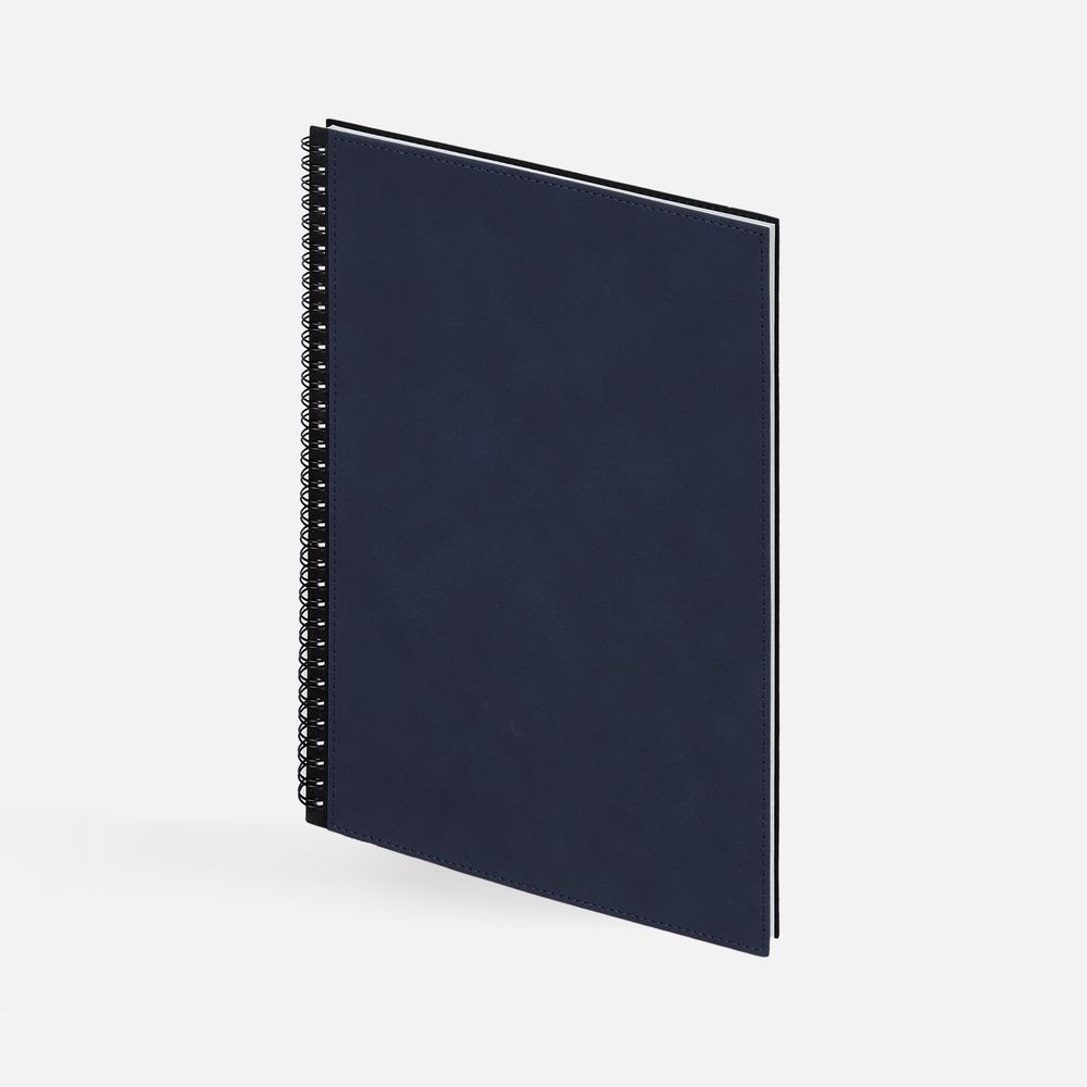 Ежедневник Notera Maxi, недатированный, синий-1