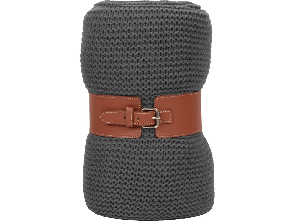 Плед акриловый Chain, темно-серый-3