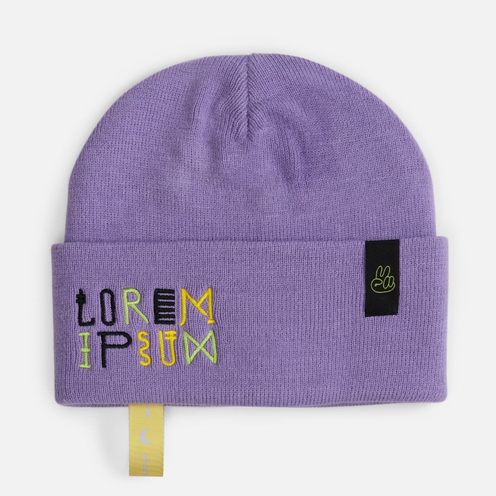 Шапка Urban Flow, фиолетовая-5