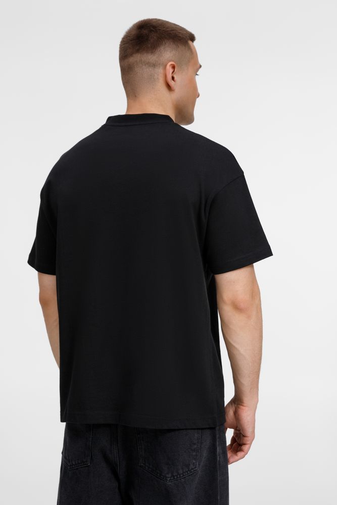 Футболка оверсайз унисекс Sinkopa, черная-5