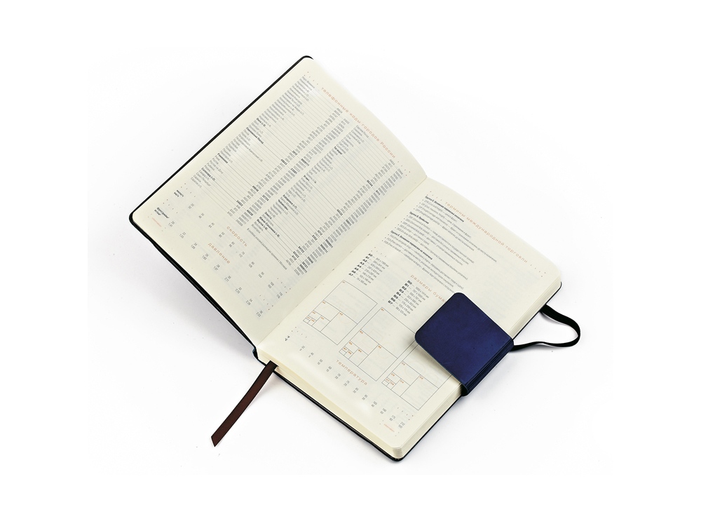 Ежедневник А5 недатированный Zenith, черный-2