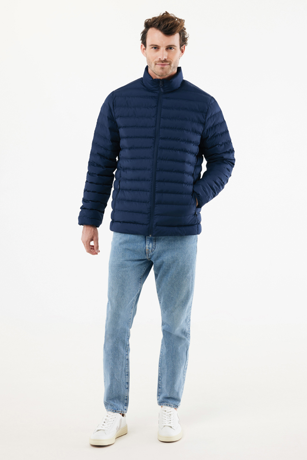 Мужская стеганая куртка Iqoniq Maiko из переработанного полиэстера AWARE™-5
