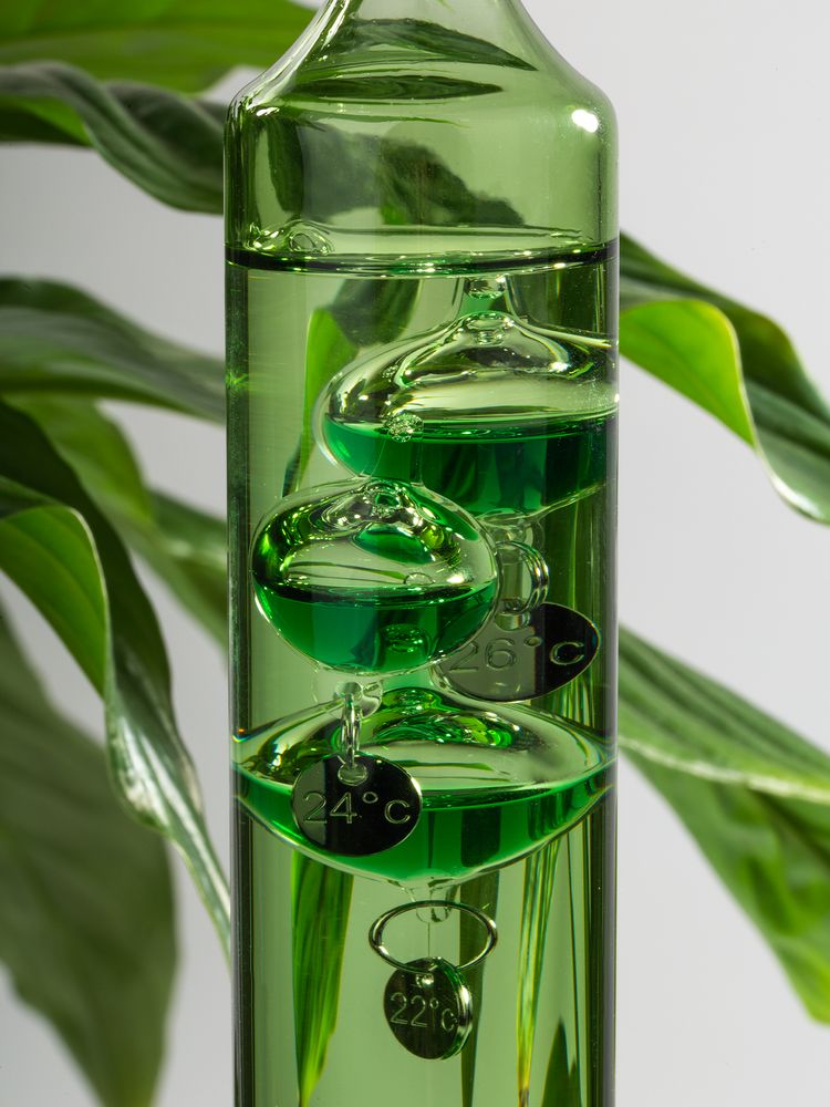 Термометр стеклянный «Галилео», зеленый-4