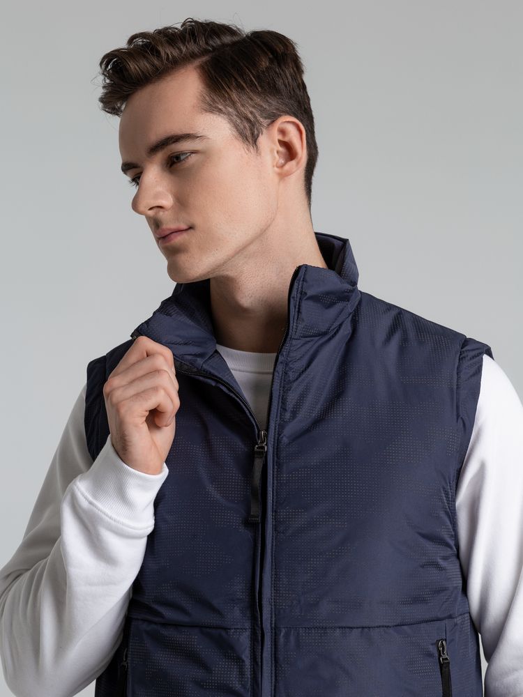 Жилет светоотражающий Lattvind, темно-синий-7