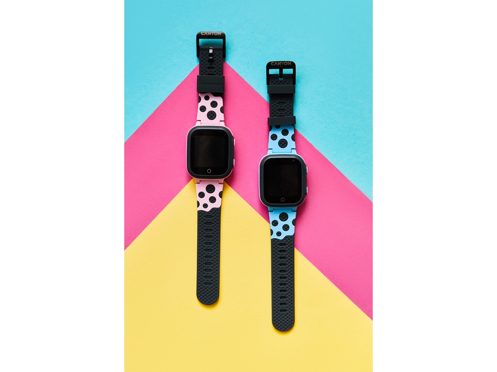 Детские часы Canyon Sandy KW-34, серо-голубой-9