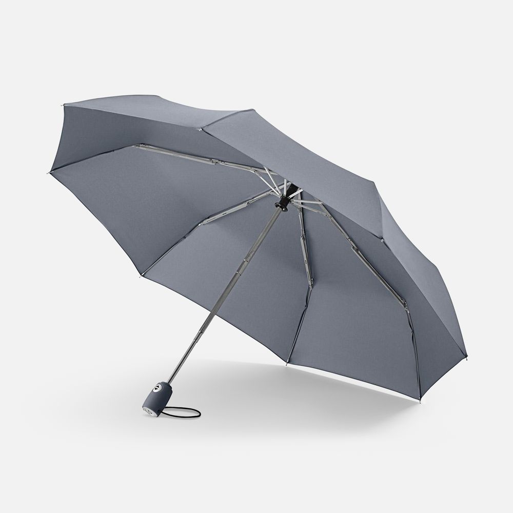 Зонт складной AOC, серый-0
