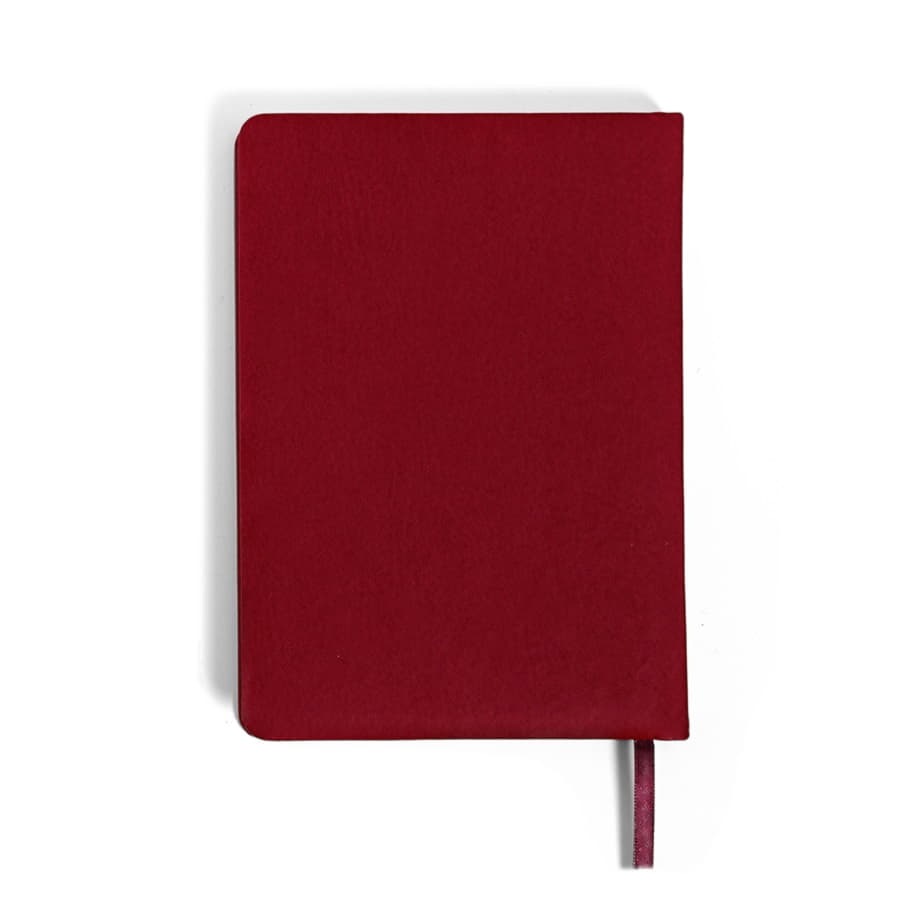 Ежедневник недатированный Duncan, формат А5,  в линейку, бордовый-2