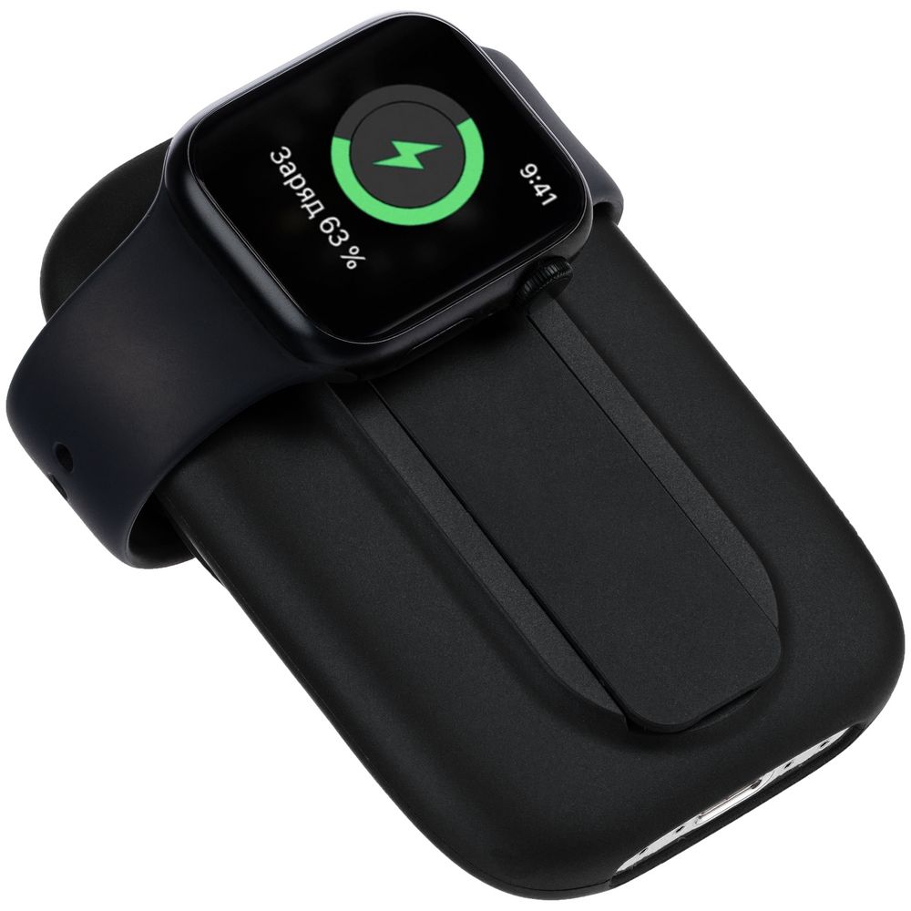 Универсальный магнитный аккумулятор Feel Motion, 5000 мАч, черный-3