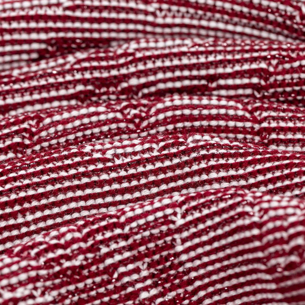 Плед Ornamental, бордовый-2