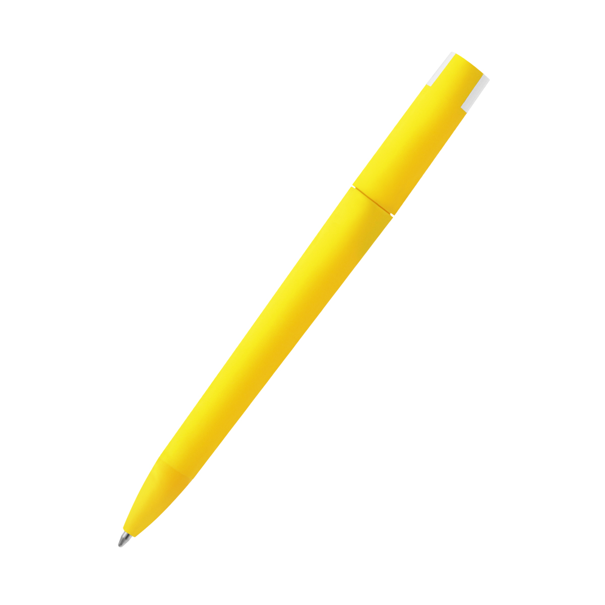 Ручка пластиковая T-pen софт-тач, Жёлтый-3