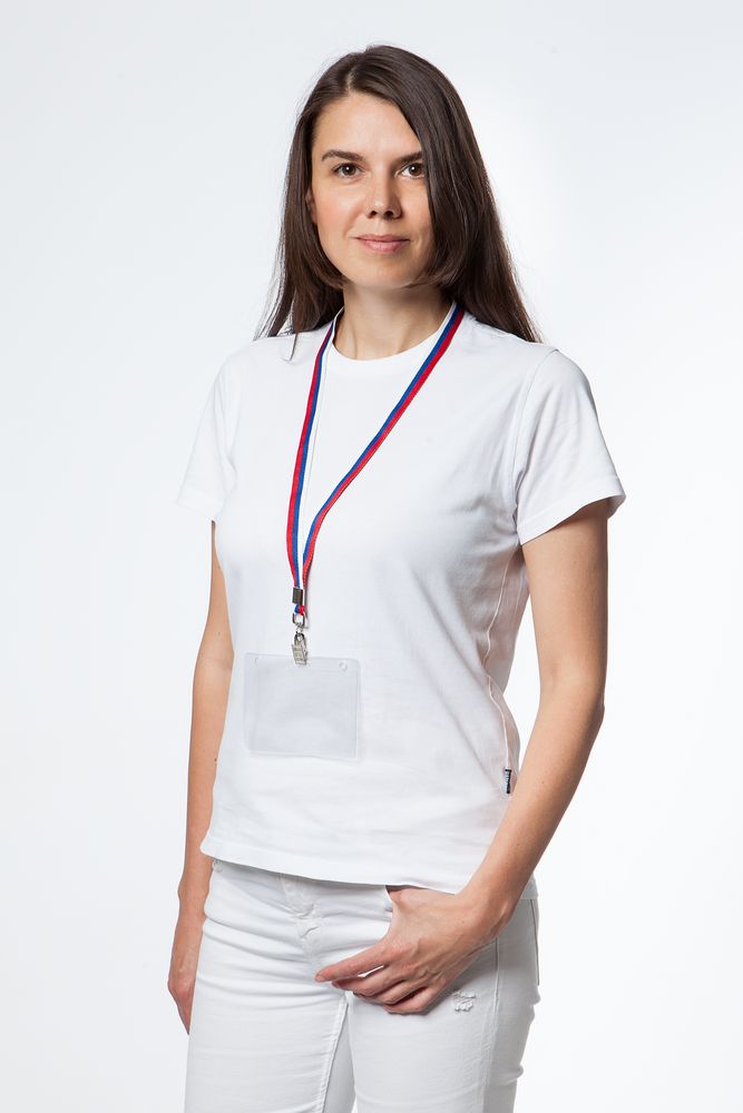 Лента для бейджа Citizen, триколор-2