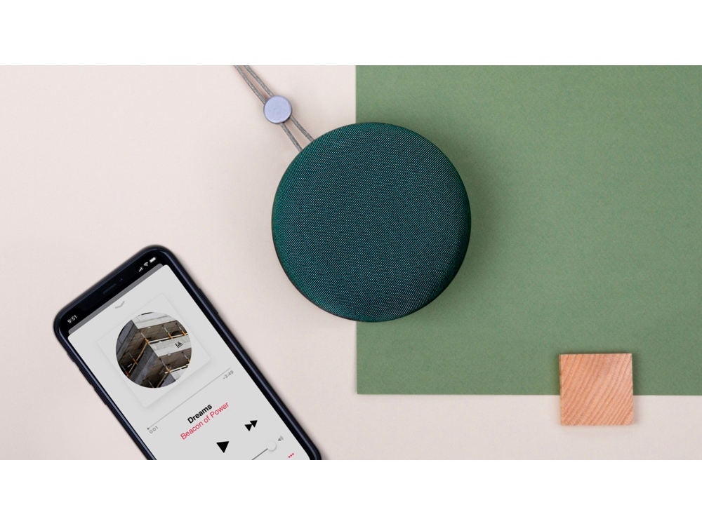 Портативная акустика Rombica mysound Capella Green, зеленый-5