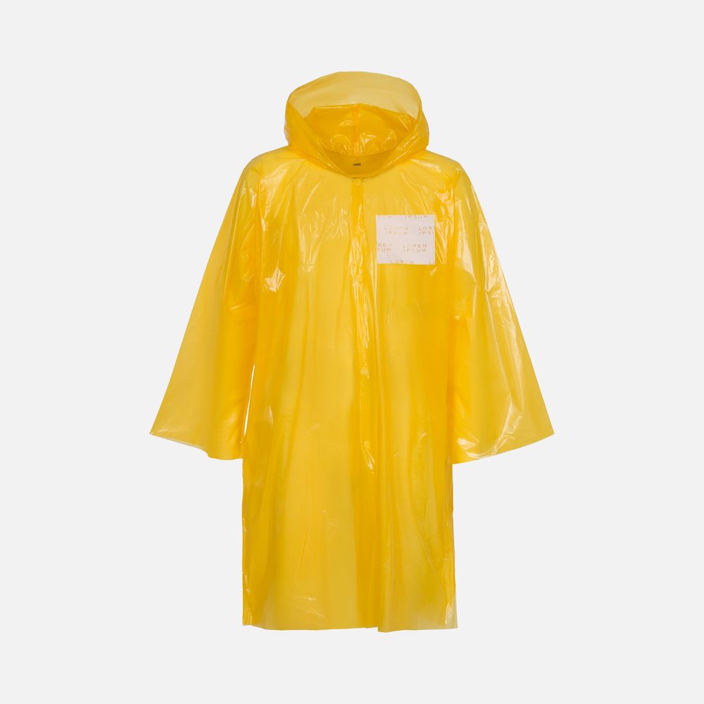 Дождевик-плащ CloudTime с печатью в один цвет на заказ-3