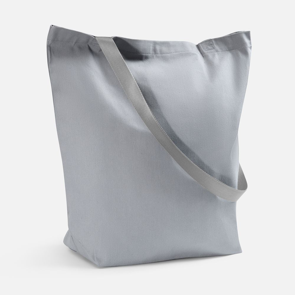 Шопер B5, серый с серыми ручками-1