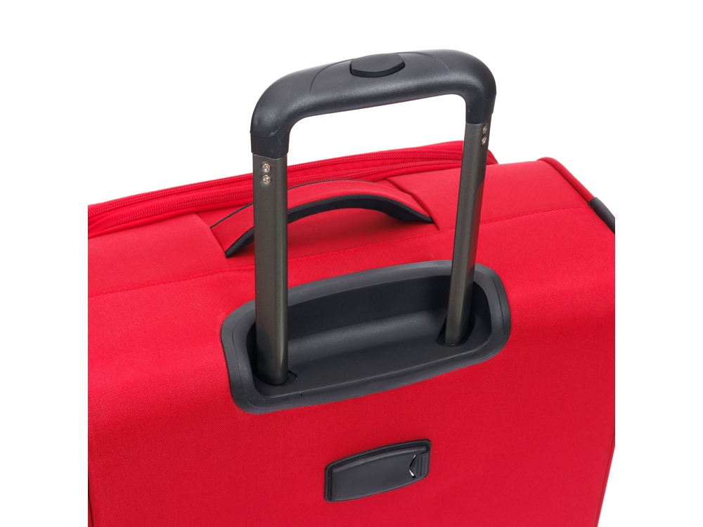 Чемодан TORBER Brosno, красный, нейлон 600D, 48 х 22 х 78 см, 85 л-4