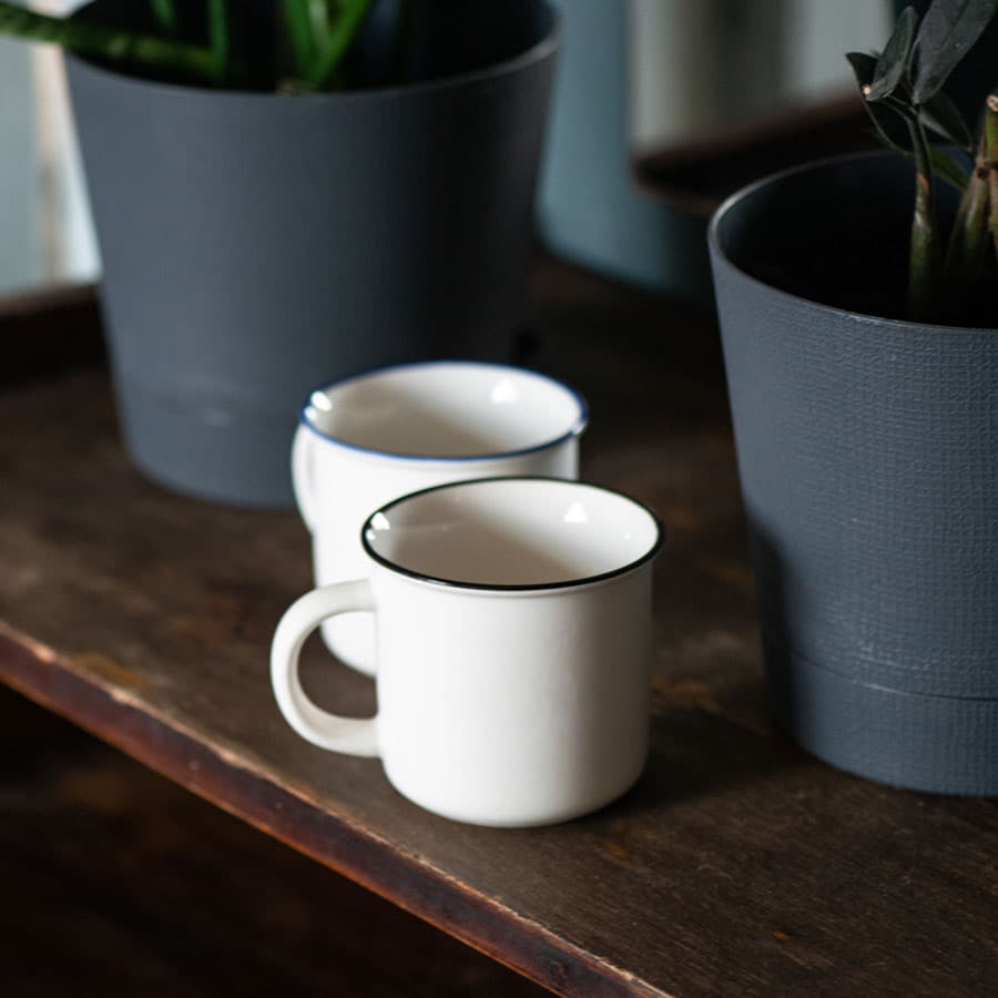 Кружка MATTI, белый, синий-6