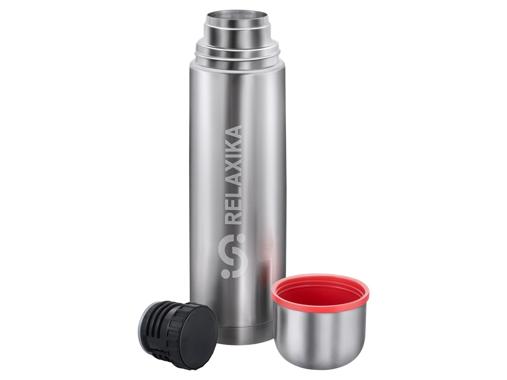 Термос Relaxika 101, 750 мл, стальной-6