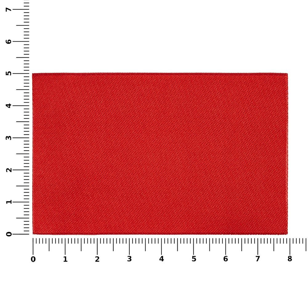 Лейбл тканевый Epsilon, XL, красный-3