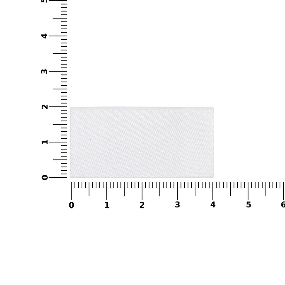 Лейбл тканевый Epsilon, XXS, белый-2