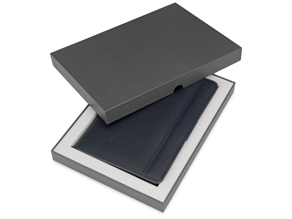 Органайзер с зарядным устройством Wanderer, 4000 mAh, темно-синий-8