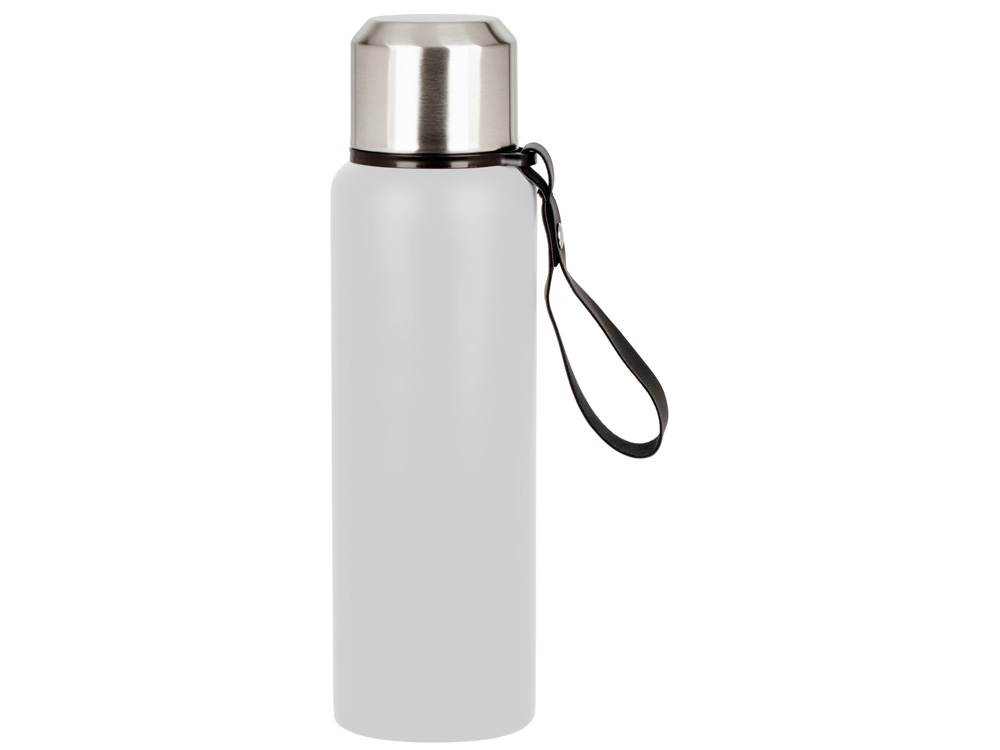 Вакуумный термос Story, тубус, средне-серый-3