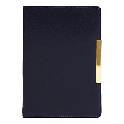 Ежедневник City Moderna Pristine А5, Синий/золотой-1