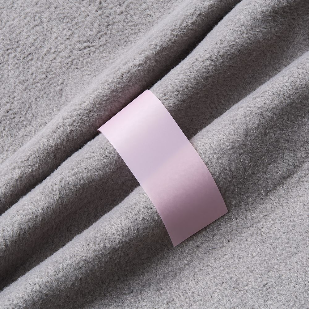 Лента силиконовая Biguna 35 S, прозрачная розовая, 10 см-1