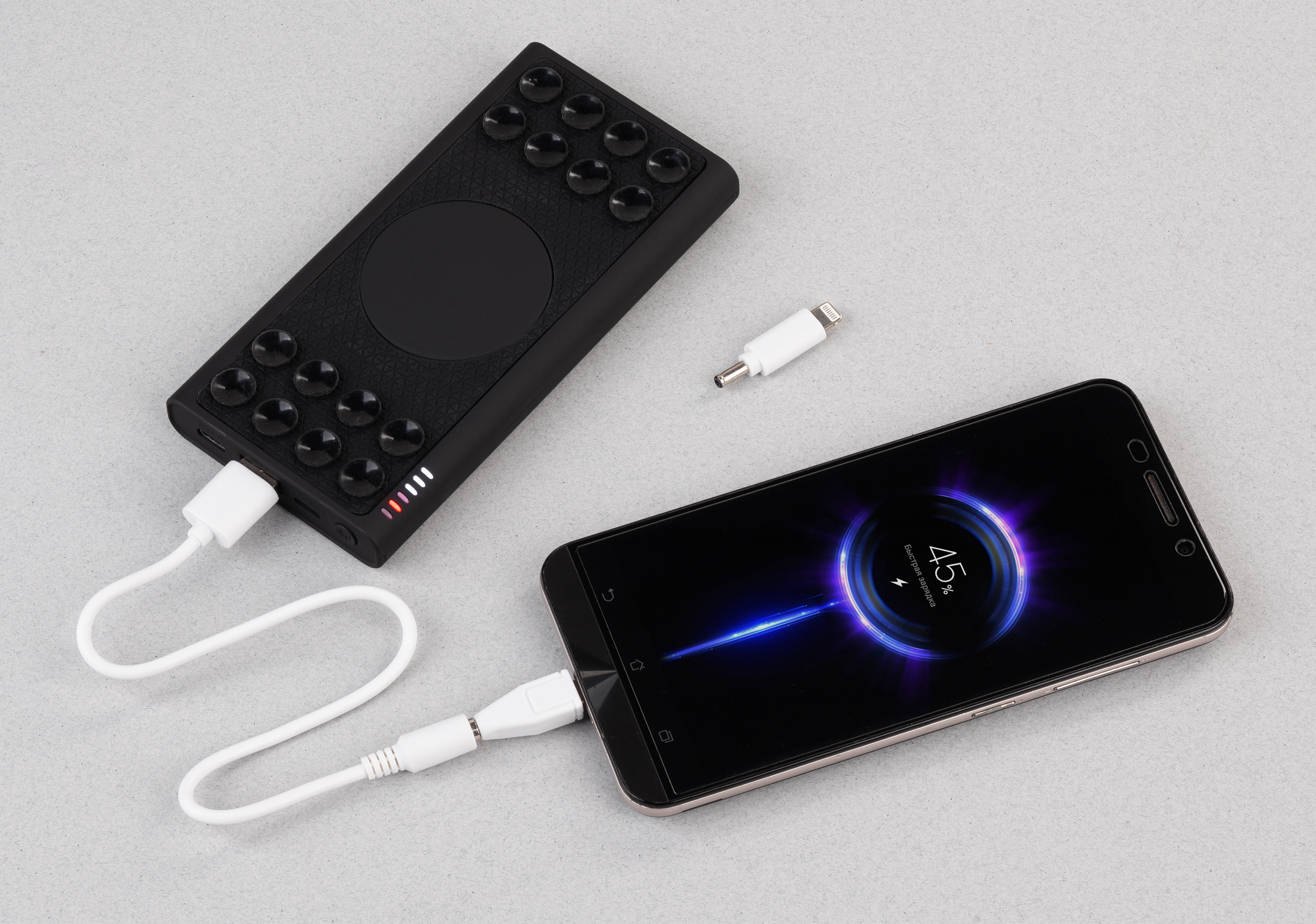 Кабель 2-в-1 (microUSB, Lightning)-1