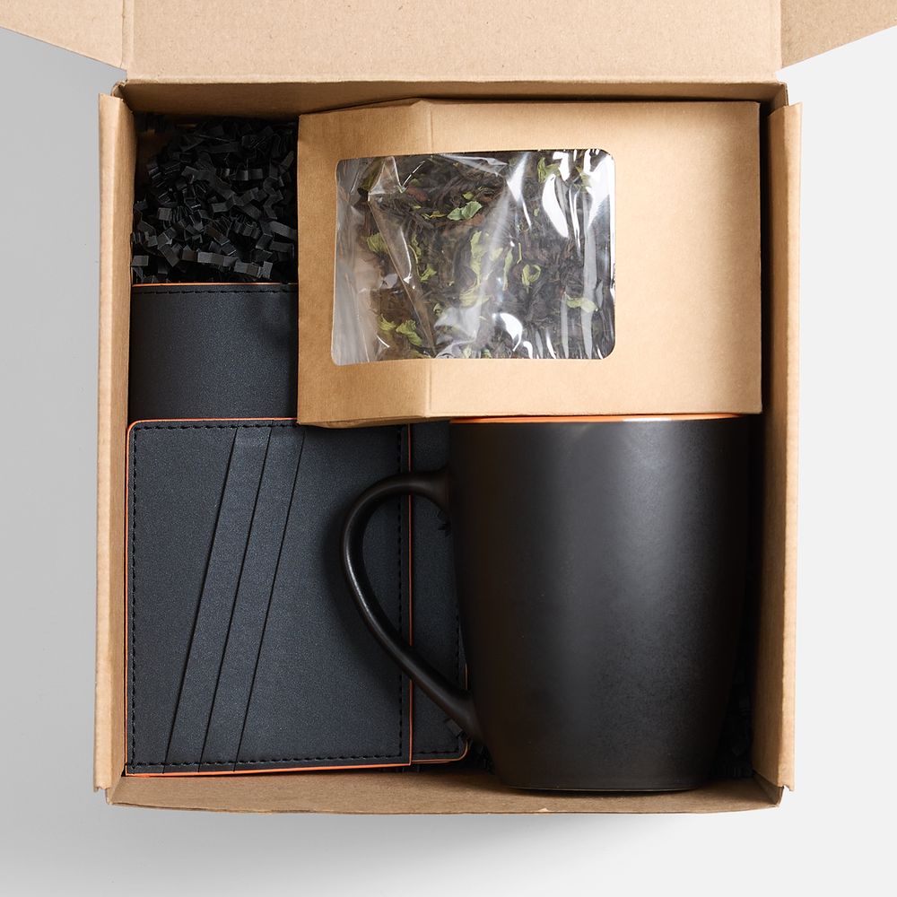 Набор Multimo Tea, черный с оранжевым-1