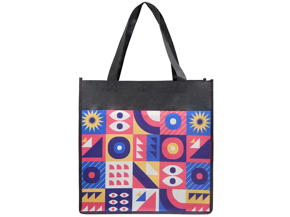 Сумка из нетканого материала PET с возможностью полноцветной печати-3