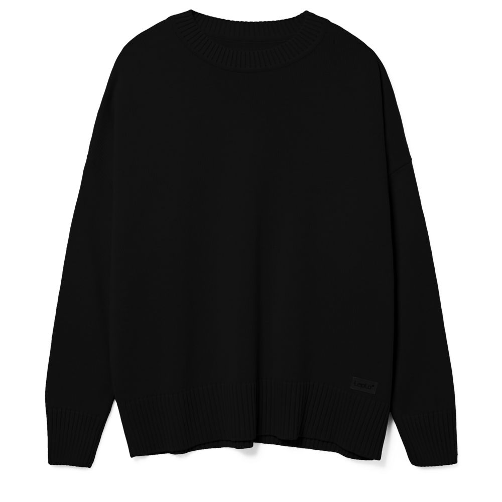 Джемпер оверсайз унисекс Stated в сумке, черный-0