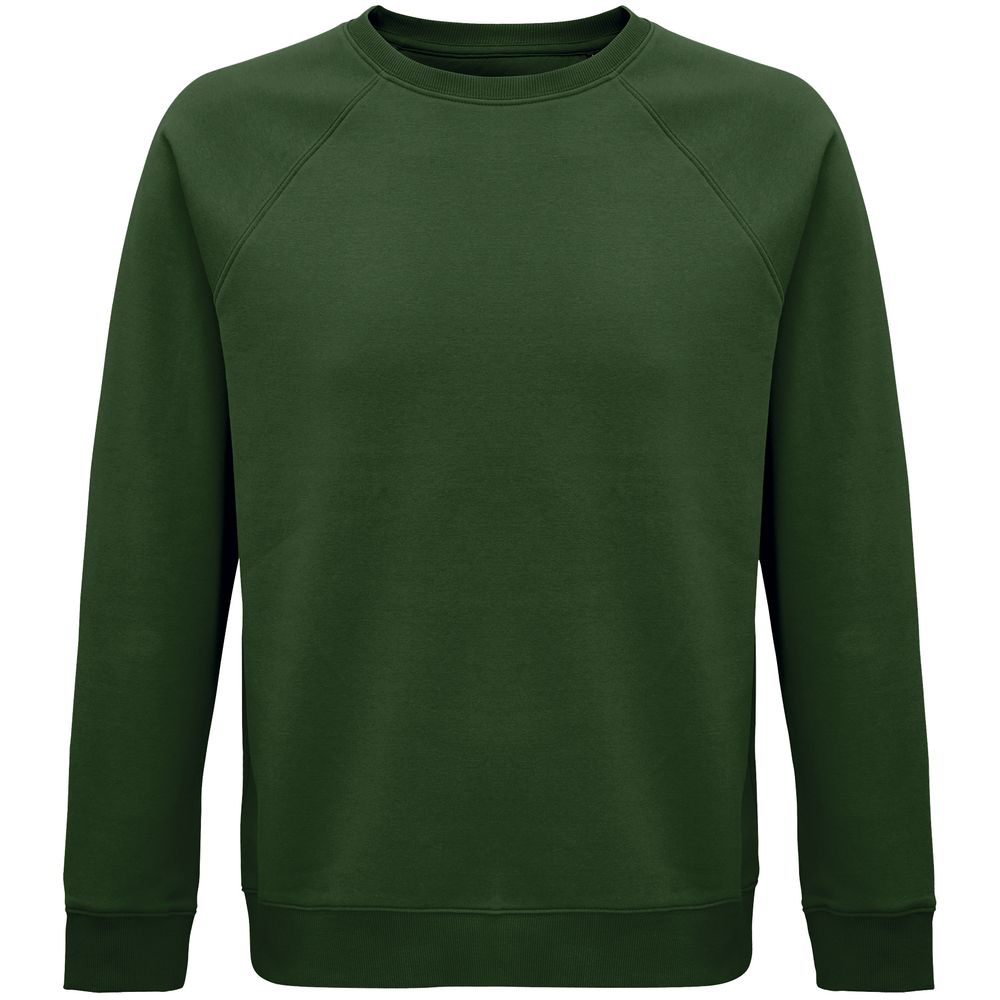 Свитшот унисекс Space, темно-зеленый-0