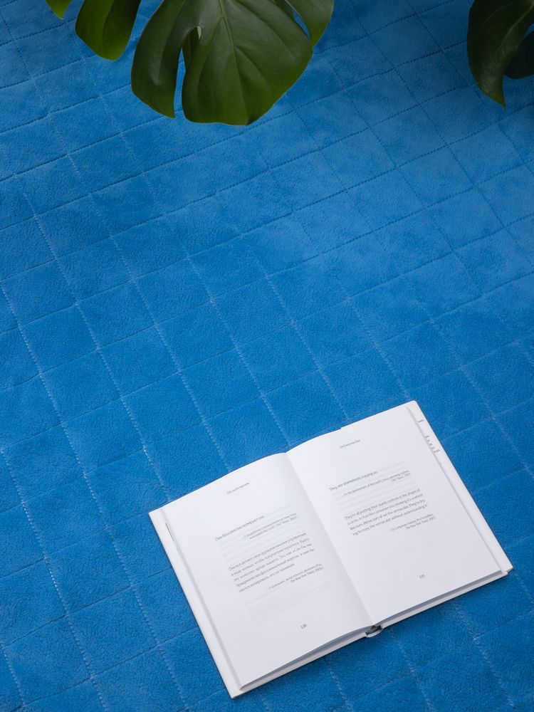 Плед для пикника Soft & Dry 2, ярко-синий-3