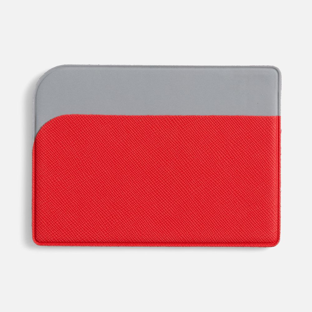 Чехол для карточек Dual, ver.2, красный-2