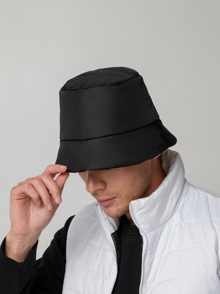 Панама утепленная Shelter, черная-3