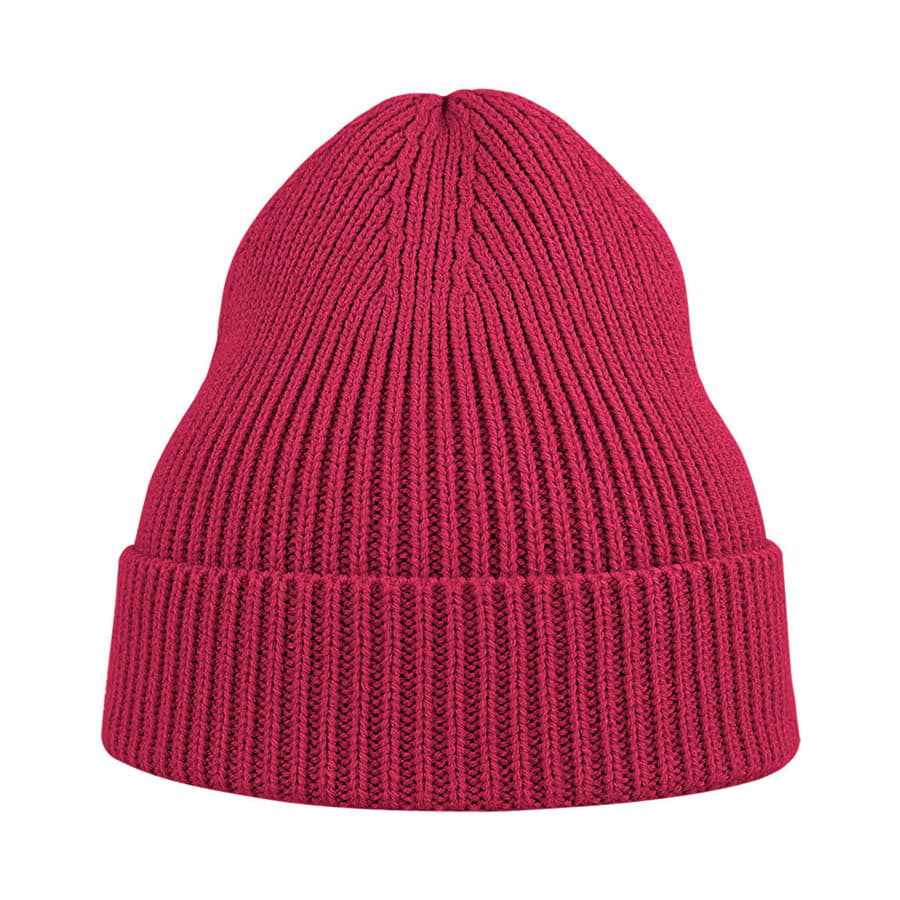 Шапка ANDY с отворотом, бордовый-2