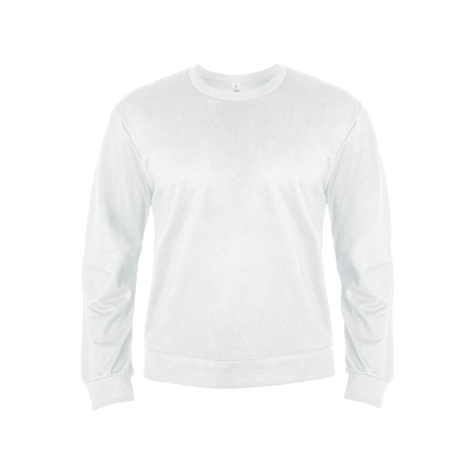 Толстовка свитшот унисекс ANTARES 260, белый-0