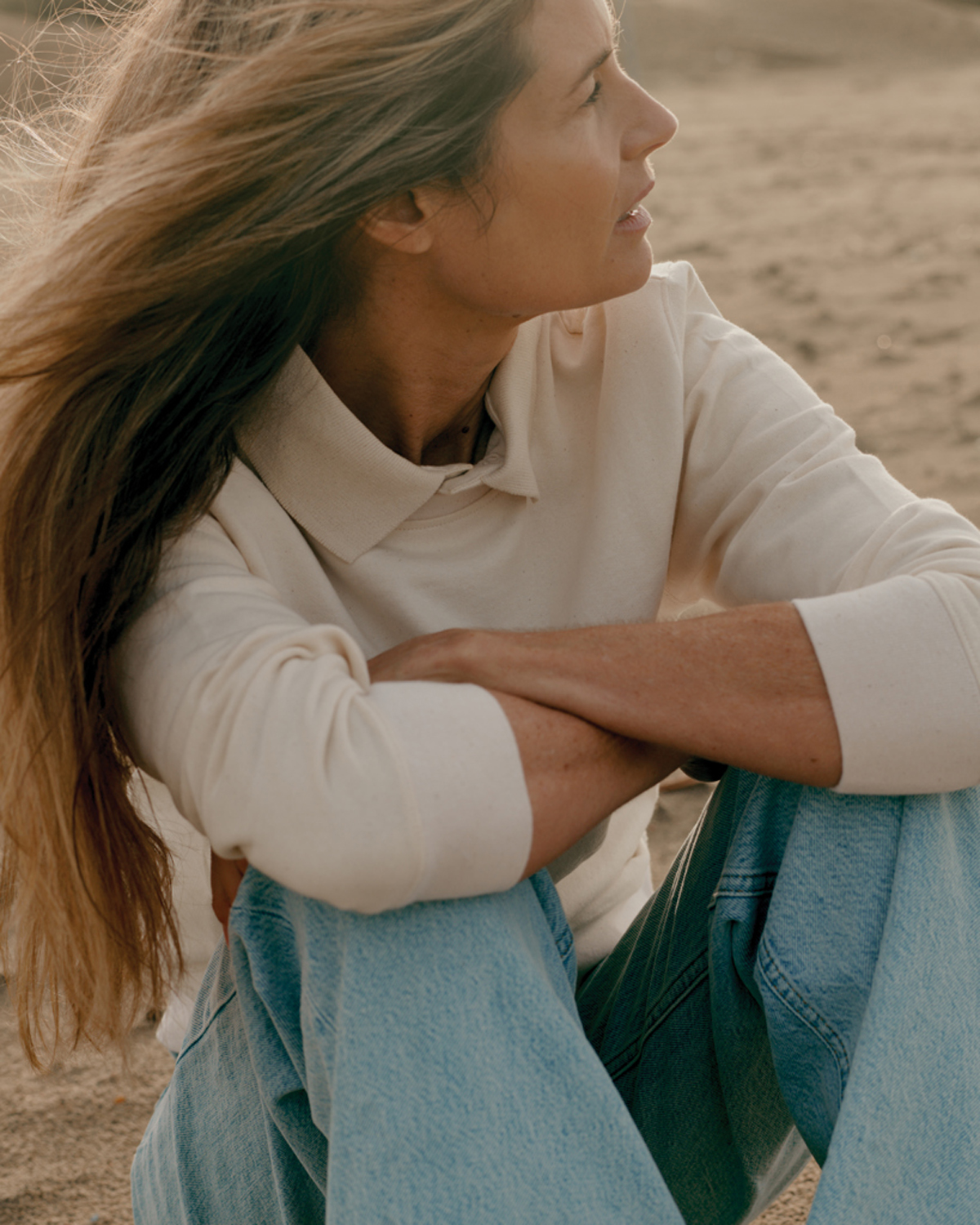 Свитшот Iqoniq Etosha из переработанного хлопка, унисекс, 280 г/м²-3