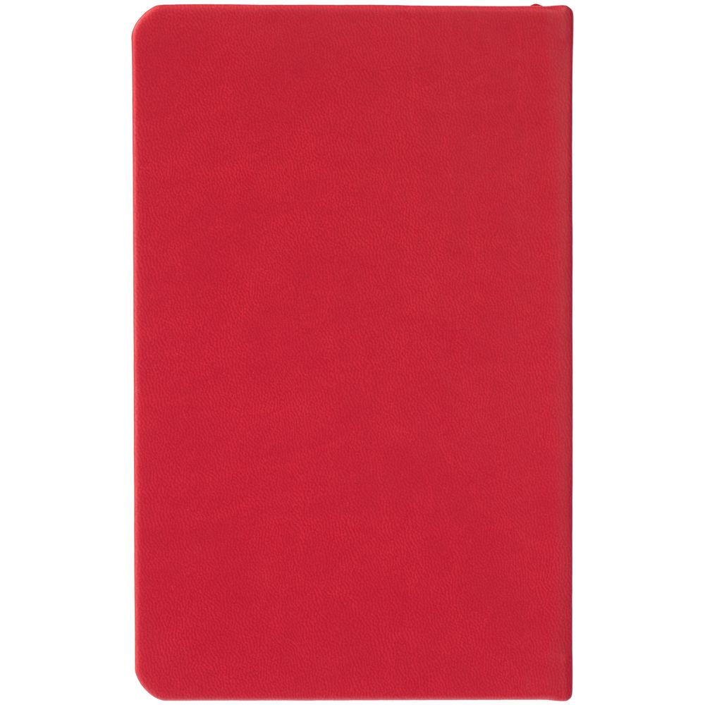 Блокнот Cluster Mini в клетку, красный-1