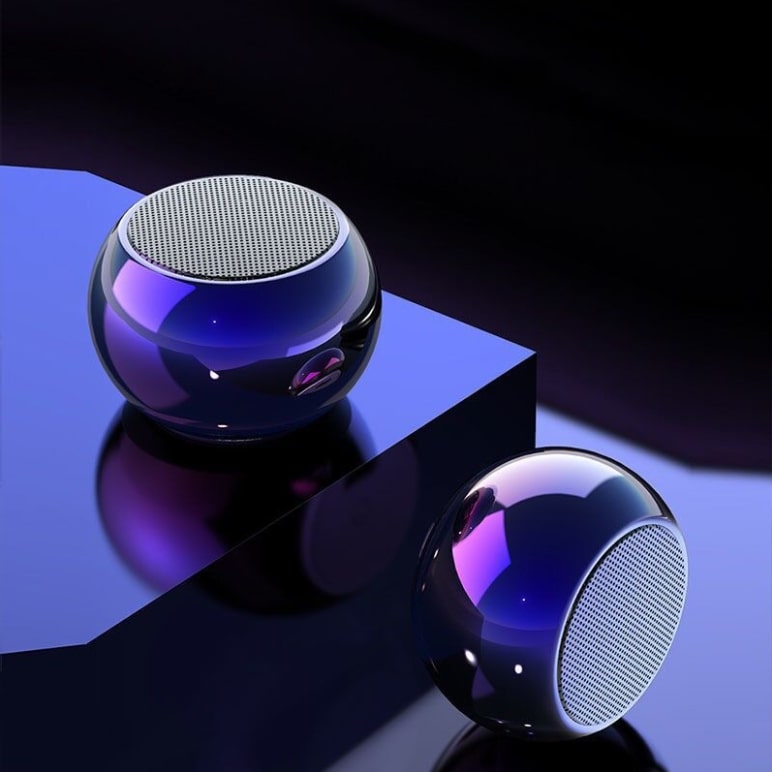 Колонка беспроводная MyTone Mini Sound, Чёрный металлик-3